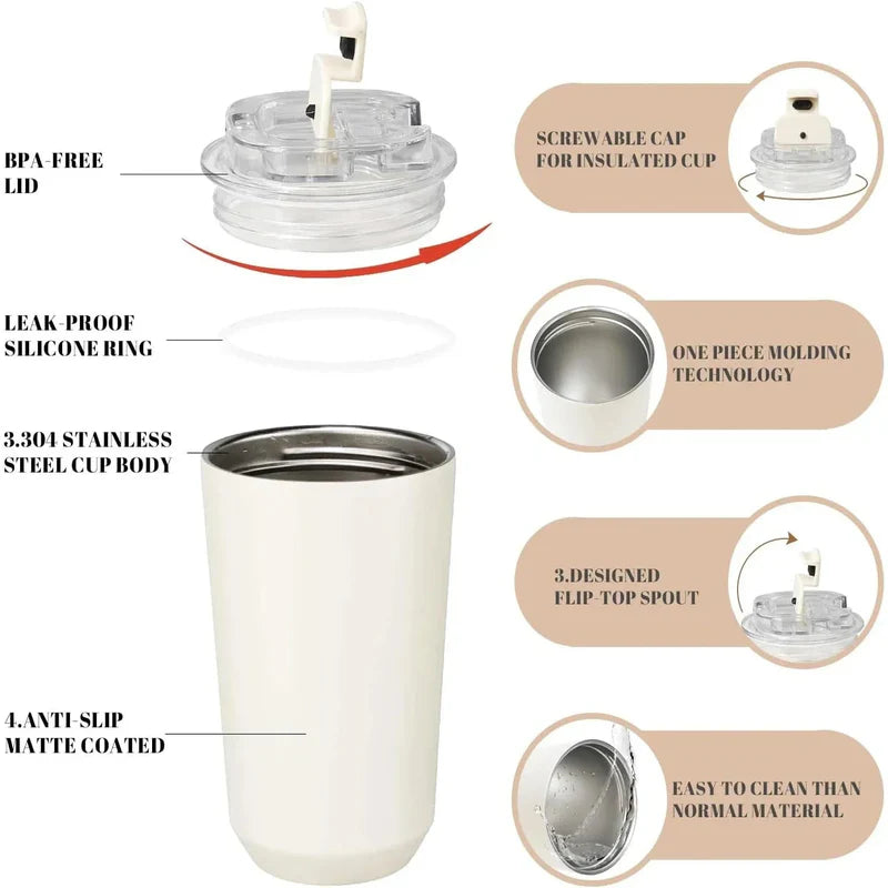 SMEG – Stainless Steel Vacuum Insulated Tumbler Mug
